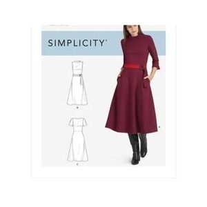 Simplicity Sewing Pattern S9176 Misses Dress Size 20W-28W
